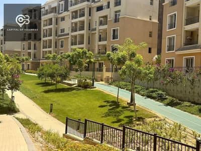 Apartment for sale in installments, resale, immediate delivery, in the best location in Sarai Compound