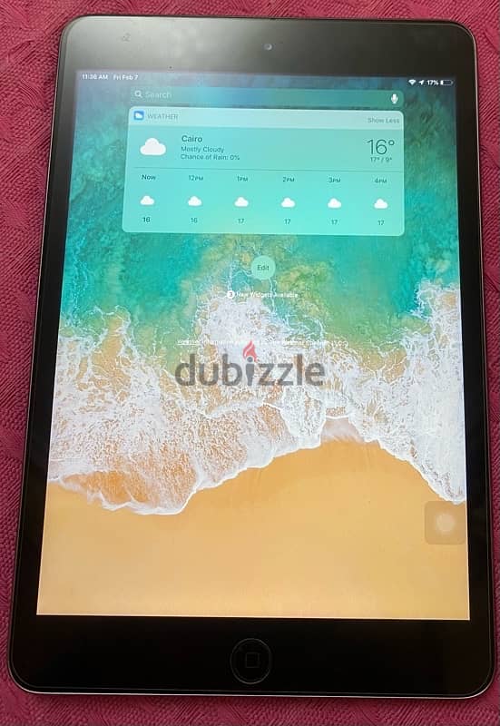 ايباد ميني ٢ ١٦ جيجا السعر نهائي بحالة ممتازة 0