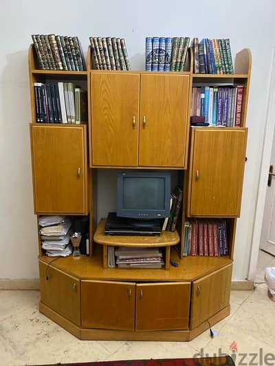 traditional bookshelf