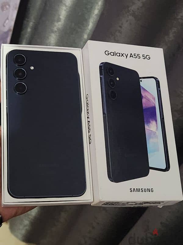 Samsung A55 5G 256 فتح كرتونه 0