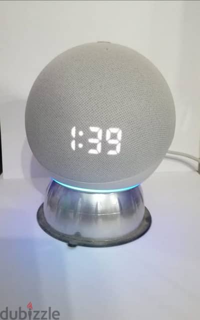 echo dot alexa th4 generation with clock