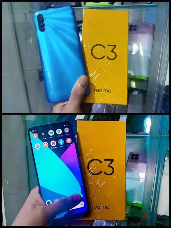 ما شاء الله Realme C3 بحالة ممتازة 3