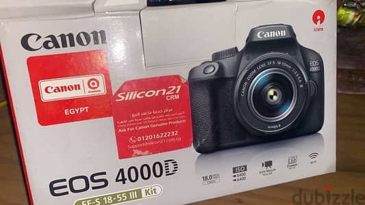 Canon Camera 4000D جديدة جدا