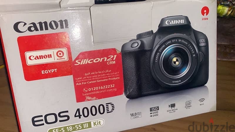 Canon Camera 4000D جديدة جدا 0