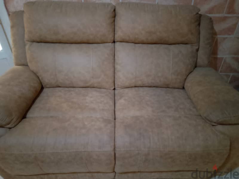 American Furnture Recliner Lovers seat Sofa Model Newportكنبه ريكلاينر 0