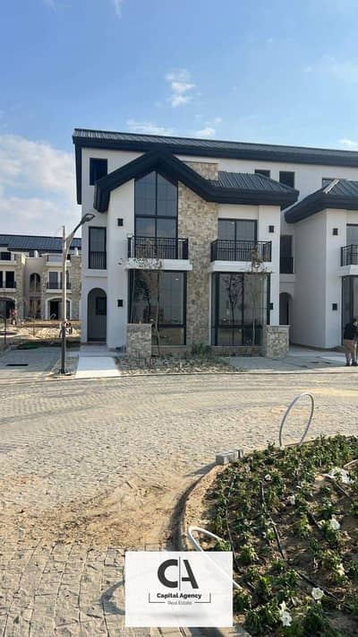 Finished villa for sale with air conditioning, installments over 12 years and 2.5% down payment near AUC in the heart of Fifth Settlement | The Wonder