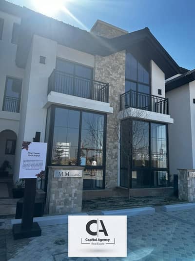 Ready to move Townhouse for sale with 15% down payment and 25% cash discount near AUC in the heart of Fifth Settlement | The Wonder Marq