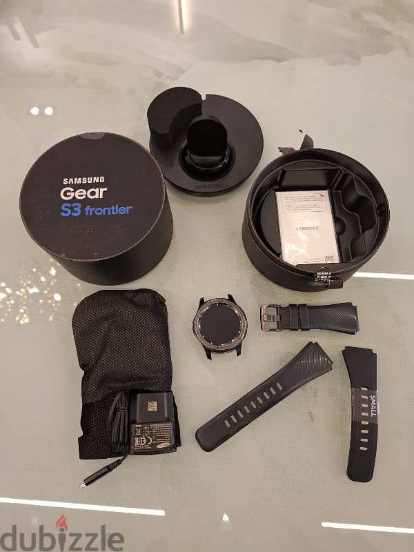 ساعة Samsung Gear S3 Frontier 0