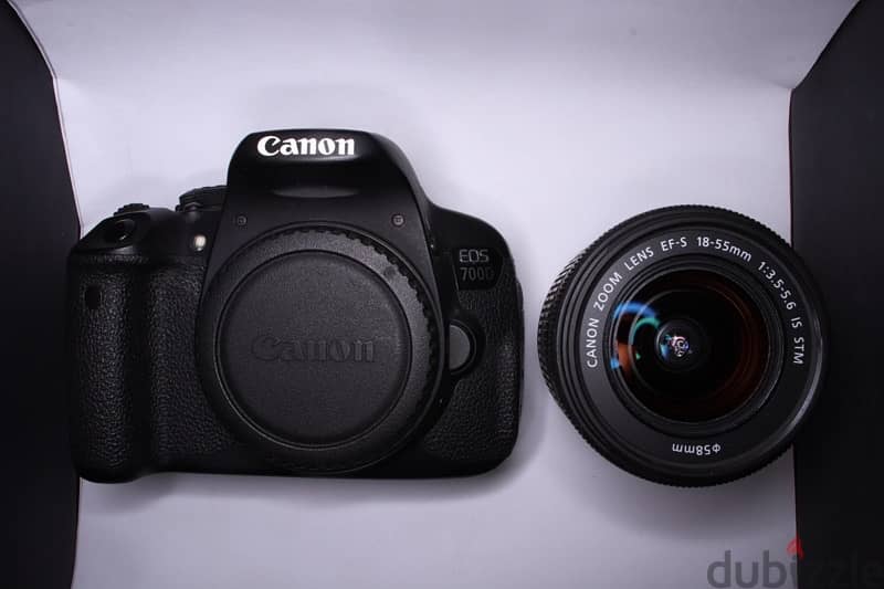 canon 700d + battery grip 0