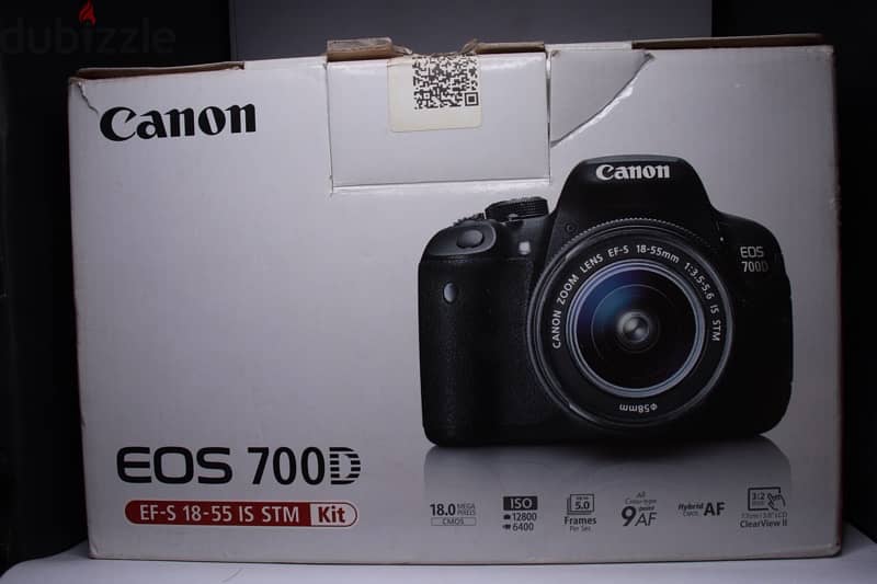 canon 700d + battery grip 1