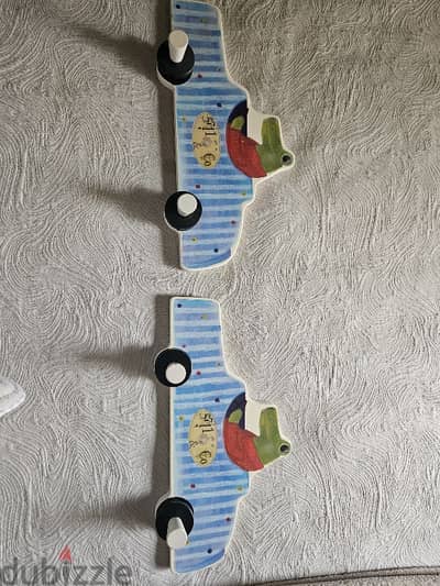 2 Ikea wall hangers for kids room