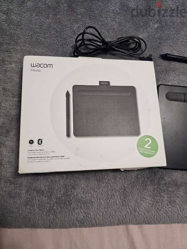 wacom intuos small Bluetooth  جرافيك تابلت للرسم 0