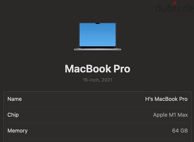 Mac book pro M1 Max 16inch تنين مجنح ، ماك بوك برو 1