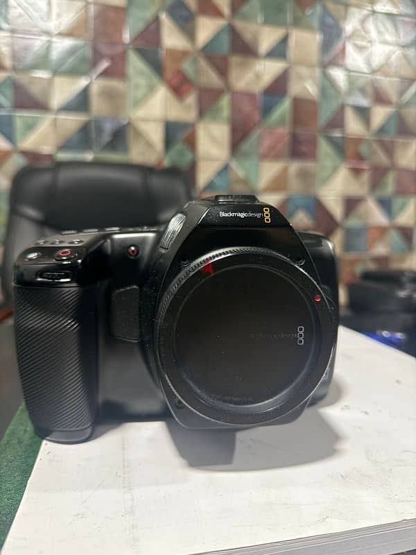 Blackmagic 6k pro with cage for sale 4