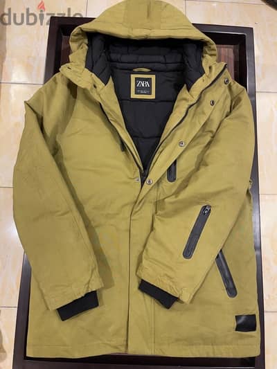 original zara puffer jacket