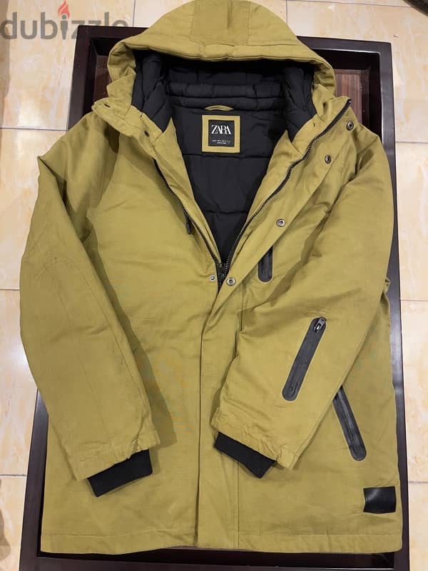 original zara puffer jacket 0