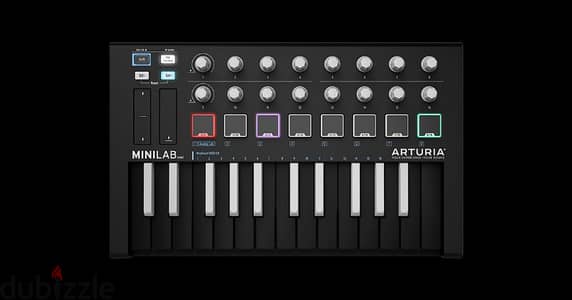 Arturia MiniLab MKII Black Limited Edition بيانو