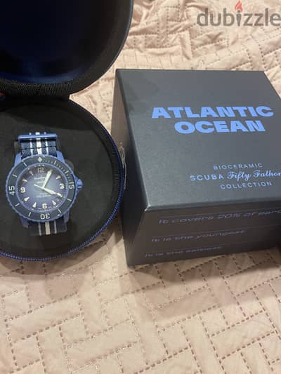 ساعة Swatch Atlantic Ocean جديدة