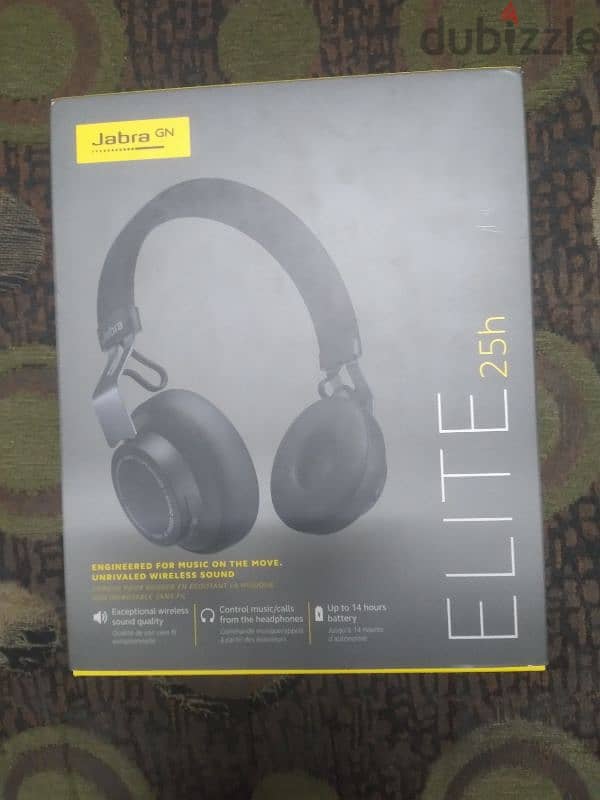 سماعه بلوتوث هدفون جبرا اليت jabra elite GN HEADPHONE 0