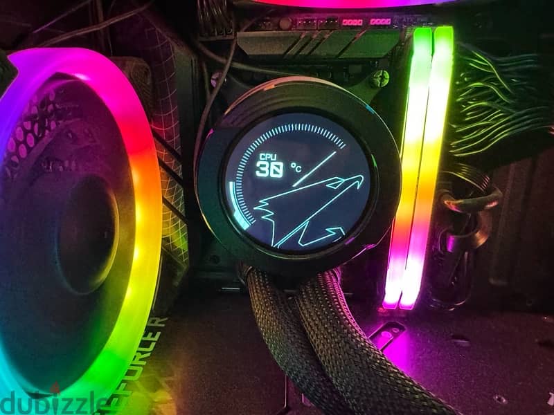 Aorus waterforce x240 cooler كولر اورس 2