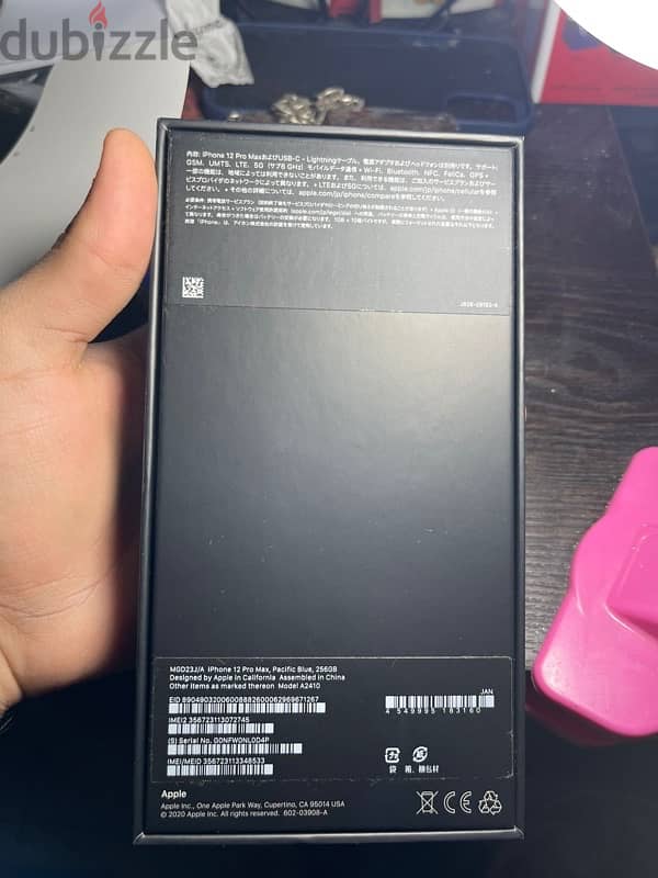 IPhone 12 Pro Max 256gb حالة نادرة 4