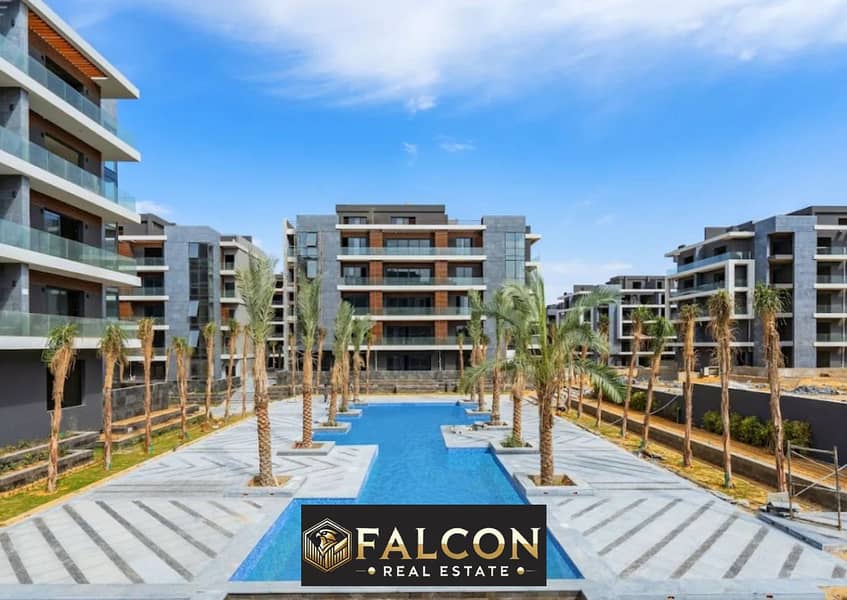 Own a finished apartment in installments in La Vista El Patio Oro Compound on the Ring Road 0