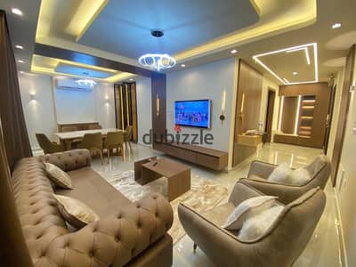 Apartment for rent, first residential, fully finished and furnished hotel in Al-Rehab