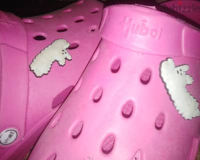 Hubol pink crocs for sale