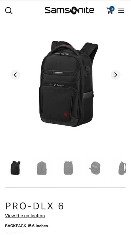 NEW Samsonite backpack 0