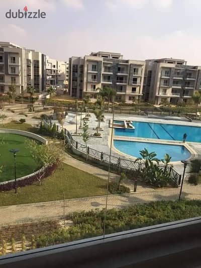 Apartment for sale ( 3 rooms ready for viewing with Installments up to 10 years ) at Galleria Moon Valley , Golden Square , New Cairo , 5th Settlement