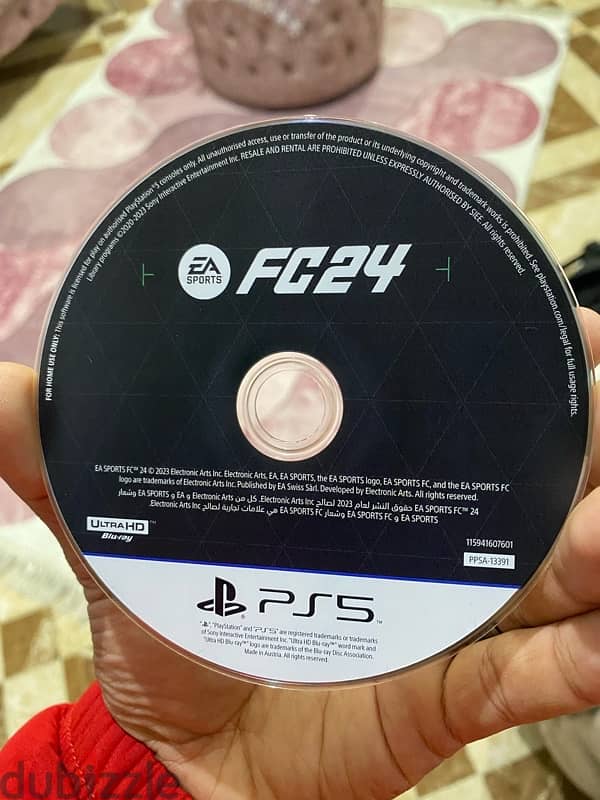 Fc 24 play station 5 Arabic edition 1