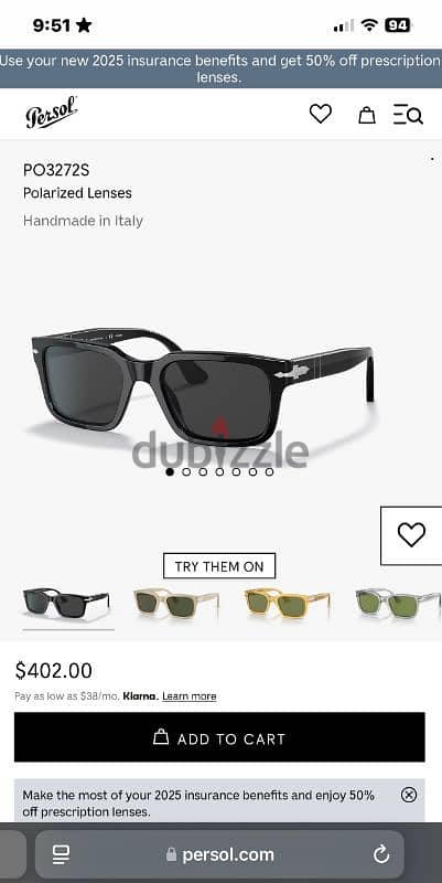 Persol Sunglasses نظاره شمس بيرسول 5