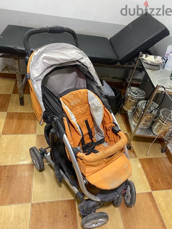 original baby stroller (graco) 4