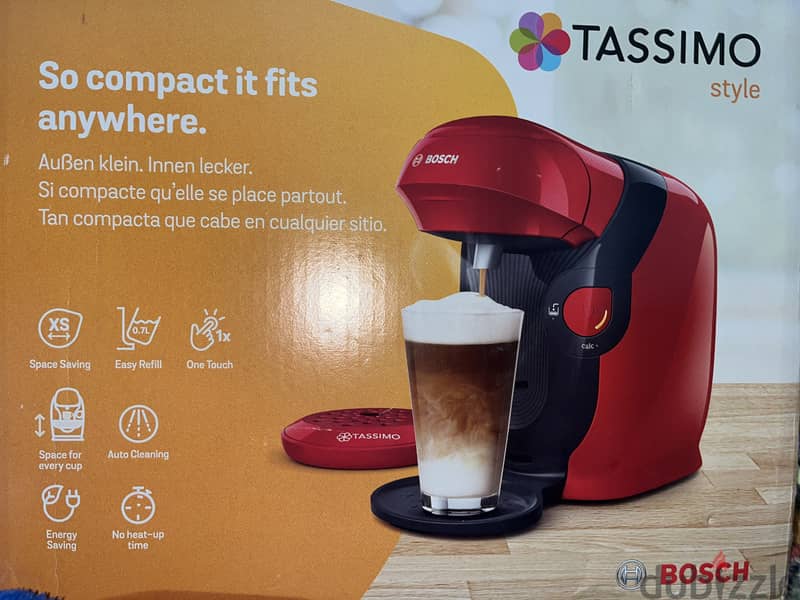 Bosch coffe machine tassimo style 1