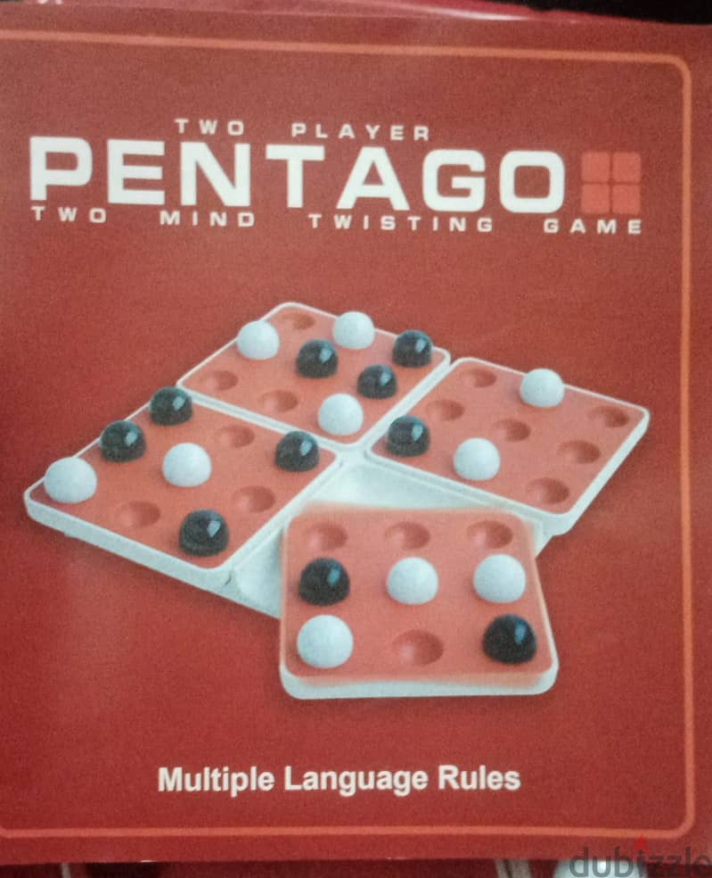 pentago للبيع اللعبه تم فتحها فقط ولم يتم اللعب بها 2