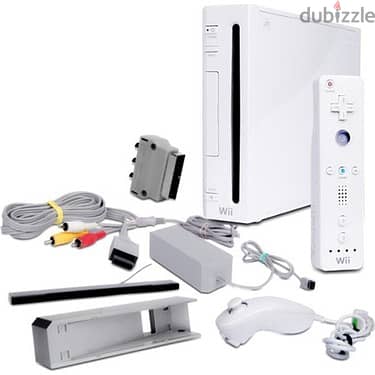 Wii Console, White (Renewed)