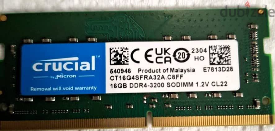 Crucial RAM 16GB DDR4 0