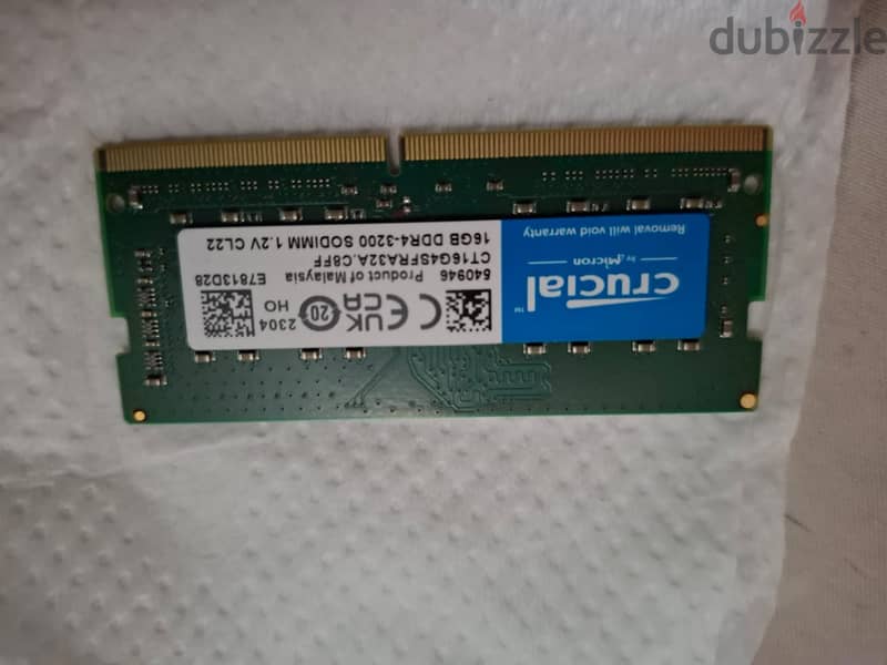 Crucial RAM 16GB DDR4 1