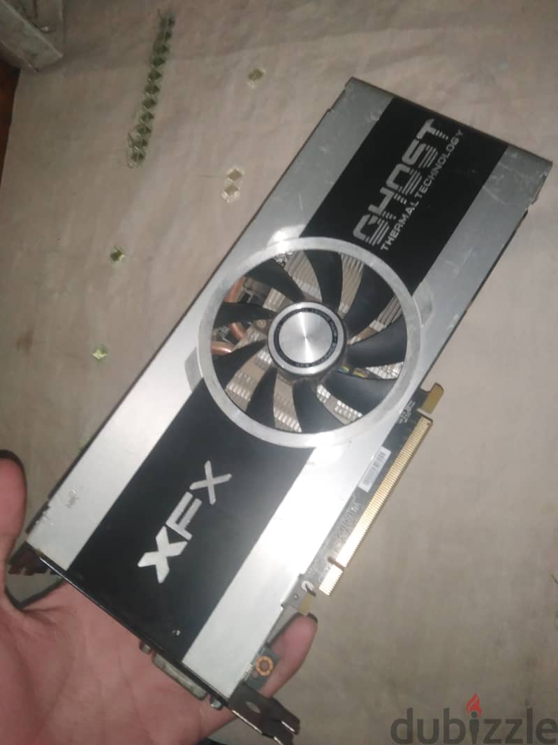 كارت شاشة XFX HD 7870 للبيع بحالة جيدة (مع عيب بسيط) 0