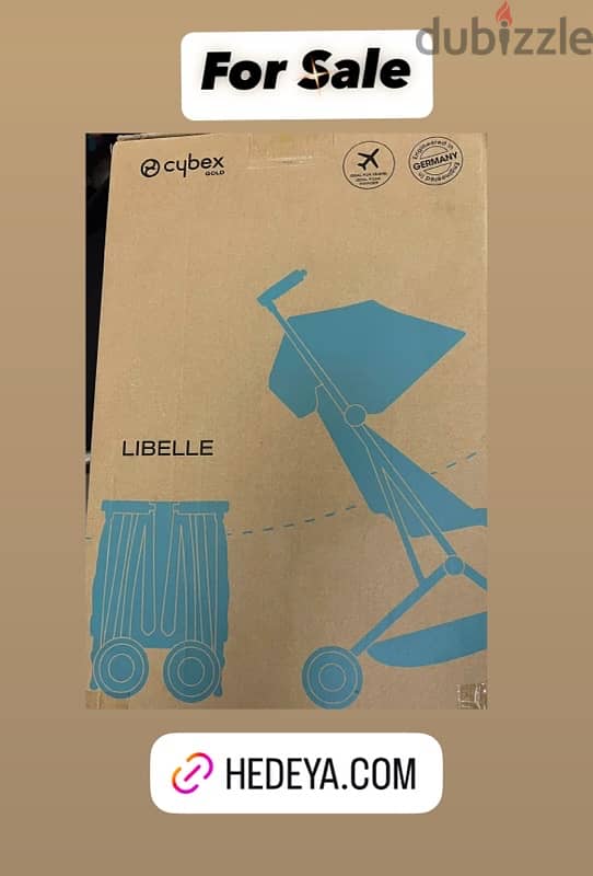 New stroller Cybex Libelle Moon Black 0