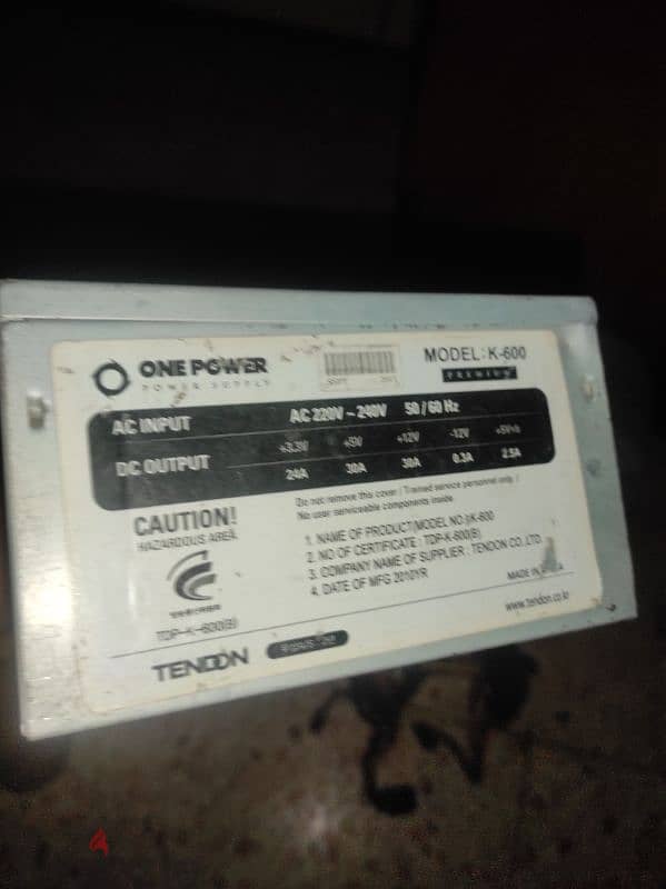 power supply 500w 2