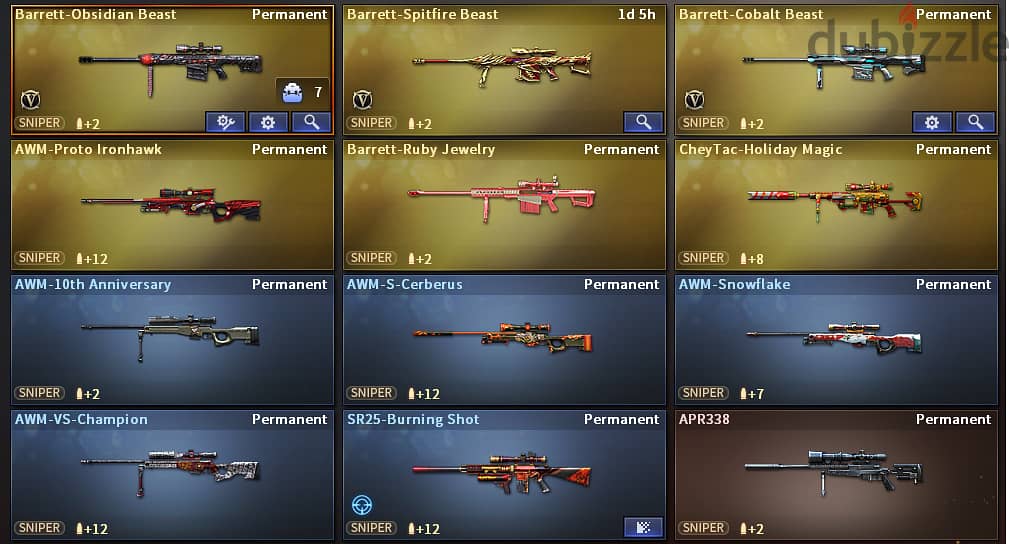 cross fire Account for sale 12