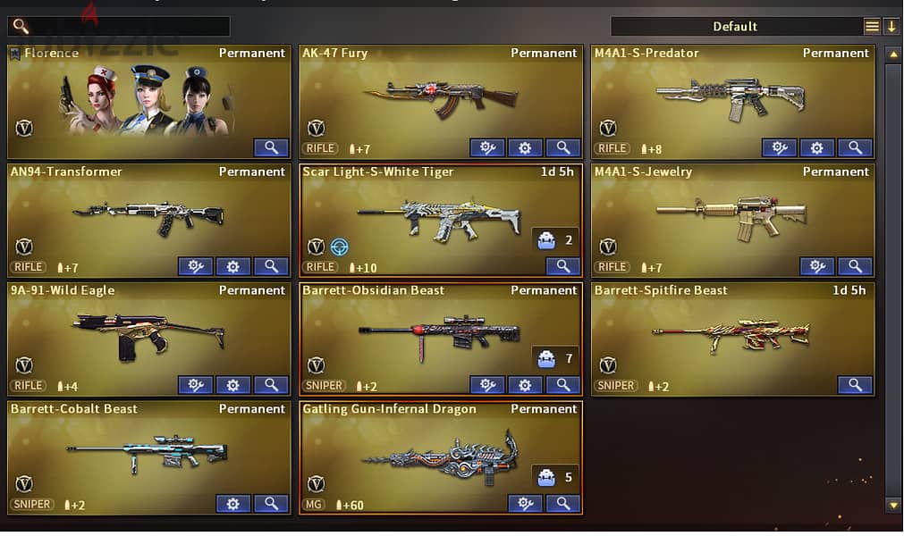 cross fire Account for sale 13