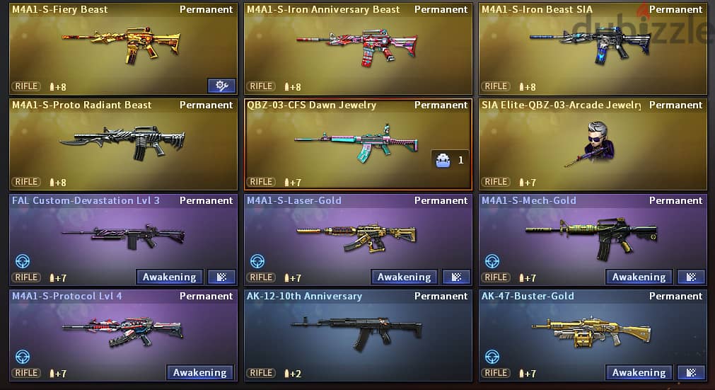 cross fire Account for sale 15