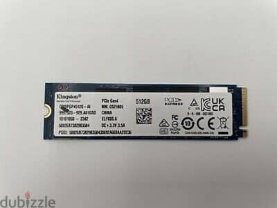 Hard 512gb NVMe ssd