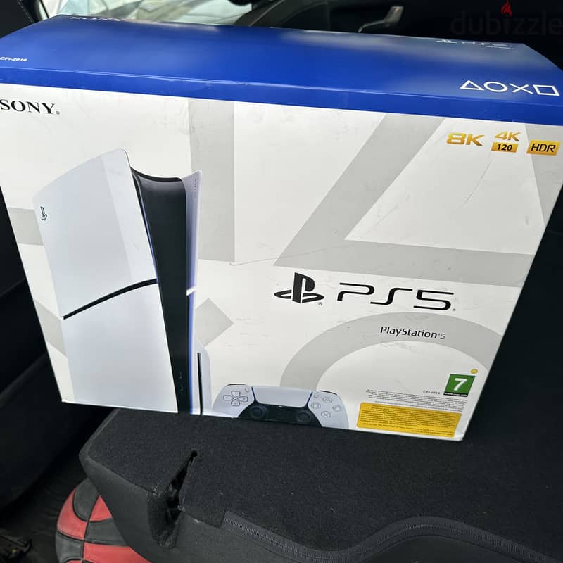 Playstation 5 slim edition new sealed 5