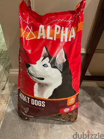 ALPHA DOG FOOD 20KG