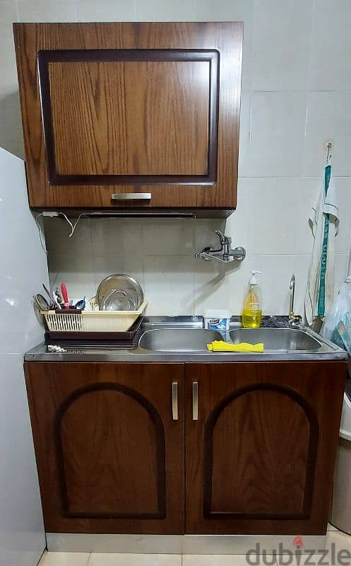 Kitchen real wood with marble 2