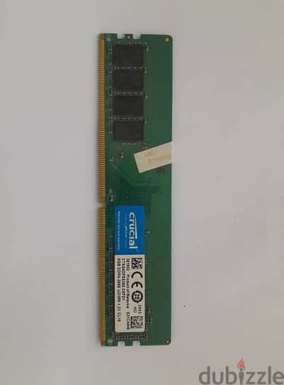 Crucial 8gb ddr4 2666 رام ٨ جيجا