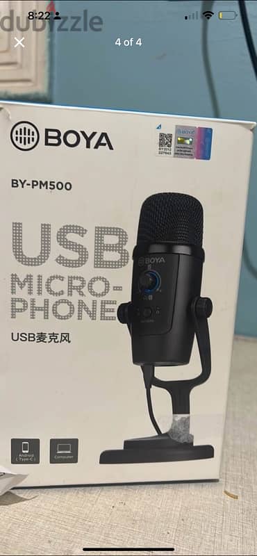 mic boya pm 500 usb microphone